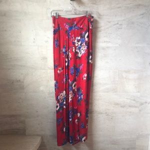Band of gypsies wide leg floral pants